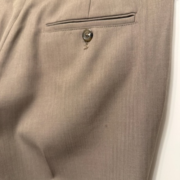 Van Heusen Men's Traveller Pant 32x30 Slim Fit Khaki - Picture 3 of 5